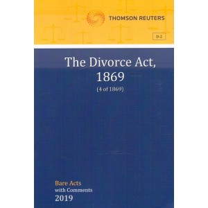 Thomson Reuters The Divorce Act, 1869 [Bare Acts with Comments]